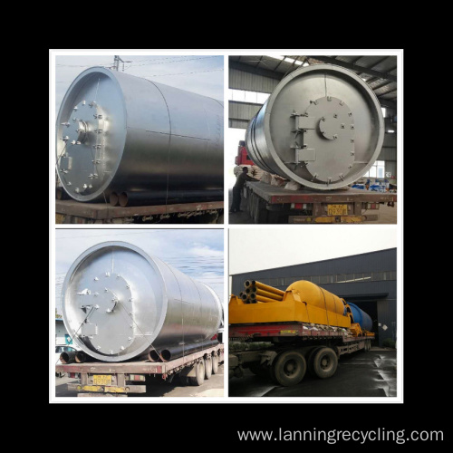 Environmental Protective Waste tyres Recycling to Oil Plant